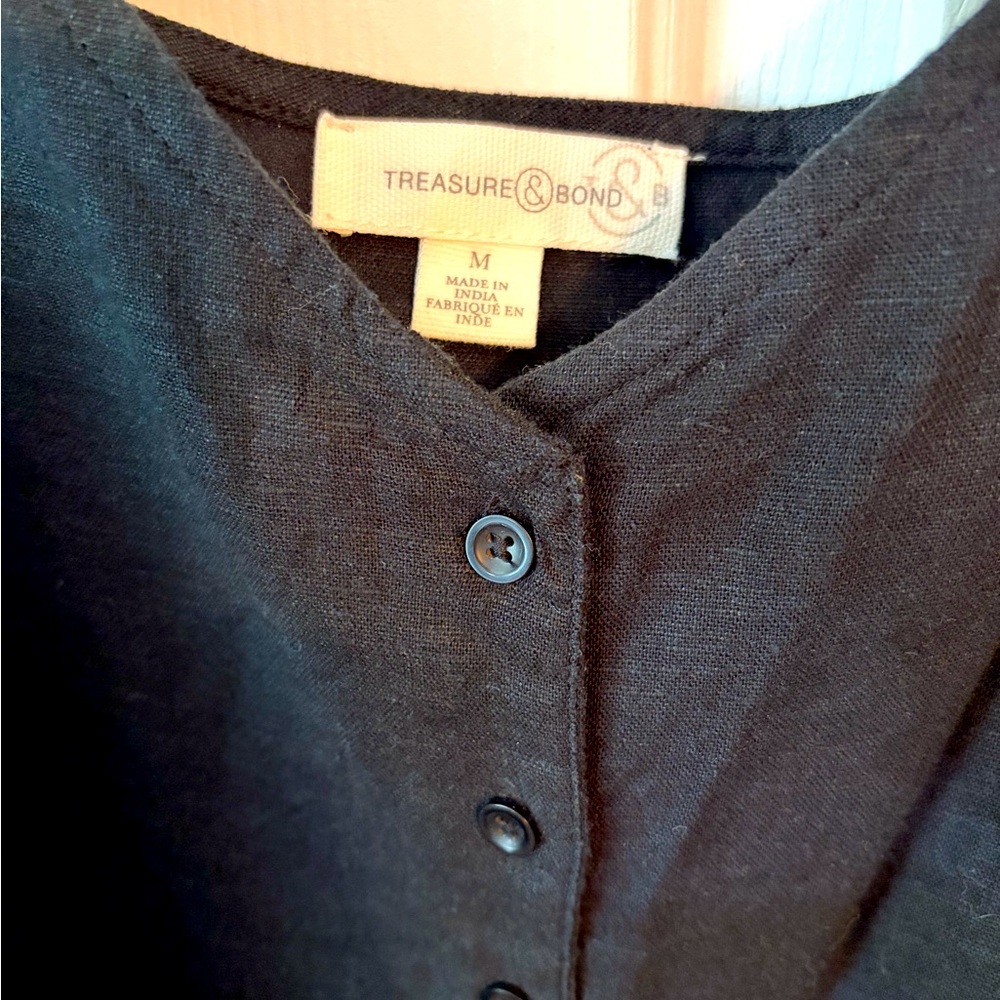 Linen tank, Treasure and Bond, sz M